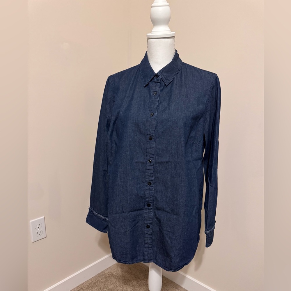 Draper James Blue Denim Shirt